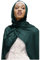 Txameru Hijab für Damen, Hijab-Schal, Muslimische Viskose, Crinkle-Hijab mit Fransenrand, Dunkelblau Grau, Large