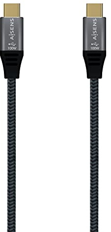 AISENS USB 3.2 Gen2x2 Kabel Aluminium 20GBPS 8K @ 30Hz 5A 100W E-MARK