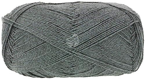 LANA GROSSA Meilenweit Cotone Vegano| Die Alternative ohne tierische Fasern | Handstrickgarn aus 76% Baumwolle, 14% Polyamid & 10% Polyester | 100g Wolle zum Stricken & Häkeln | 420m Garn FB13