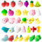 Stressabbau Squishy Fidget Toys – Kawaii sensorisches Spielzeug Fidget Mini Cute Squishy weich drücken – Gadget zum Geburtstag – 32 Stück
