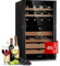 Klarstein Cigar Humidor and Wine Cooler, 89L Indoor Drinks & Wine Fridge, Large Bottle Beer Fridge w/Glass Door, Under Counter Cigar Box Humidors, LED Digital Display, Temperature Control, Hygrometer