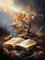 Diymood DIY Diamond Painting Baum Kit – 5D Diamant Bilder Buch für Erwachsene | Kunstvolle Strass Stickerei Sets für Home Dekoration | 30X40 cm Wanddekoration