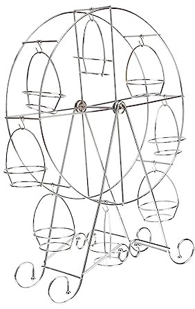 Abaodam Eleganter Tortenständer Riesenrad Snackständer Aus Eisen Für Desserttisch Für Hochzeitsfeierbedarf