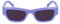 KARL LAGERFELD Girl's KL6141S Sunglasses, Violet, 52