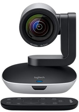 Logitech PTZ PRO 2 Professional Video Conference System (Pan, Tilt, Zoom), 10x Lossless HD Zoom, HD Video, Auto Focus, Remote Control, USB Plug and Play, PC/Mac - 960-001184 (Renewed)