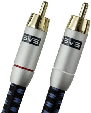 SVS SoundPath Stereo-Cinch-Audiokabel, 1 Paar