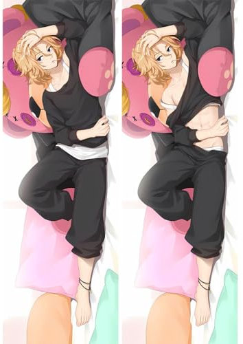 FZYUYU-Tokyo Revengers Dakimakura Anime Spiel Umarmender Körper Kissenbezug Pfirsich Haut-150x50cm