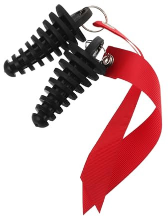 COSMEVIVI 2 Stück Motocross Zubehör Auspuff Entlüftungsstopfen Auspuffstopfen Auspuffschalldämpfer Stecker Auspuff Endrohr Stecker Auspuff Endrohr Stopper Stecker Auspuff