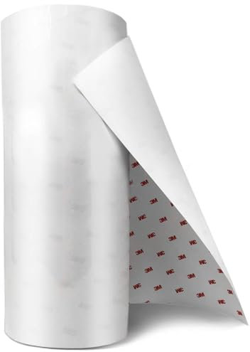 VViViD 3M Clear Paint Protection Vinyl Film 4 Inch Wide Choose Your Size (4 x 12)