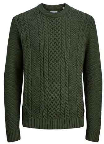 JACK & JONES Herren Jjpaul Knit Crew Neck Jjpaul Knit Crew Neck (1er Pack)