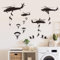 SUPERDANT Wandaufkleber Soldat Landet Hubschrauber Wandsticker Fallschirm Wandtattoo Schäl Und Klebe Vinyl Wandsticker Für Jungenschlafzimmer Wohnzimmer Flure Familienbüro Klassenzimmer