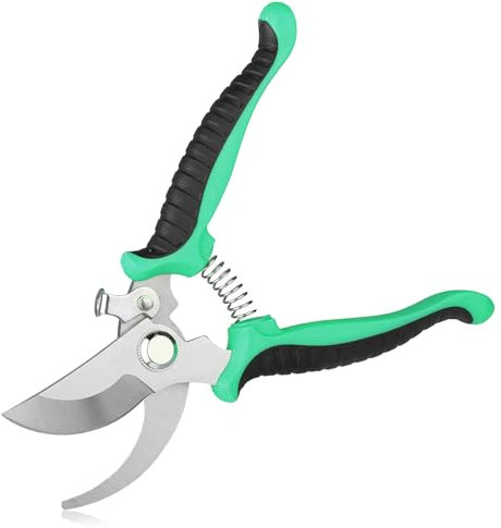 Tijeras de podar, tijeras de flores, tijeras de rosas, tijeras para plantas, tijeras de hierbas, tijeras de carraca para bypass, tijeras de podar, tijeras profesionales para árboles, jardinería