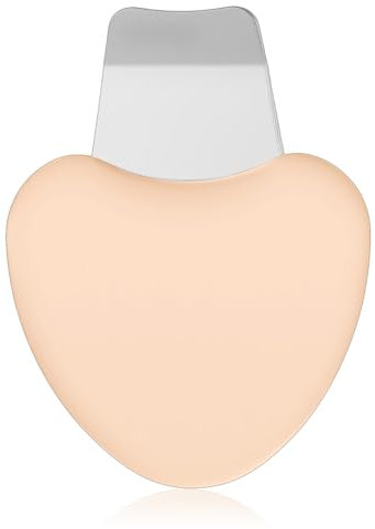 Blackhead Remover Tools, Face Scraper for Deeping Clean Stainless Heart Face Spatula Skin Nose Blackhead Scraper Remover Tool Skin Care Tool for Women Men(Skin Color)