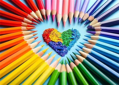 Love Pencil Jigsaw Puzzles for Adults 1200 jigsaw puzzles for adults,1200 Pieces Puzzle Educational Challenge toy Games Beautiful Home Decoration Puzzles