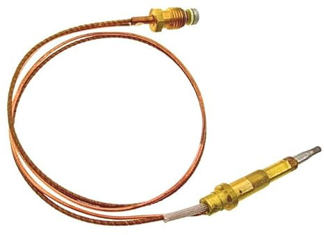 Von Paris Termopar 1863 compatible con MIELE 8225480, quemador WOK, 40 cm de largo, OEM
