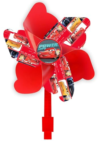 Windrad für den Fahrradlenker – mit Halterung für Roller (Disney Cars)