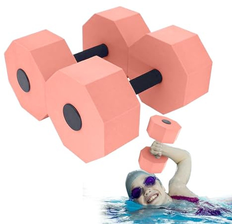 Byuexhp Acquatici,Bilanciere Galleggiante Da Allenamento - 1 Coppia Di Manubri Per Piscina Per Acquagym | Per uomini donne adulti palestra al chiuso e casa acqua e nuoto fitness yoga pilates