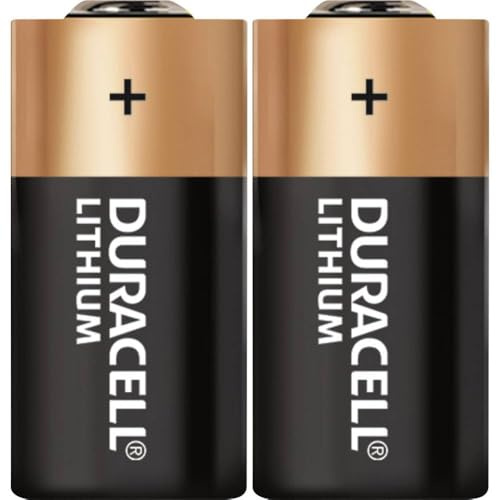 Duracell DUR030480 Lithium-Ion (Li-Ion) 3V Rechargeable Batteries Black