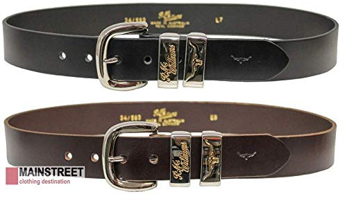 RM Williams Jerrawa Brown Leather Belt EU 36