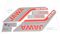 Jawa Sticker - Rot, Vinyl, Retro, Metall, Kunststoff, Motorrad, Jawa TS 350