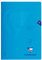 Clairefontaine 323227C - Heft S´coolbook, ideal für die Schule, DIN A4, 16 Blatt, 90g, Lineatur 27 durchgehend liniert mit Rand, Umschlag aus PP, Blau, 1 Stück