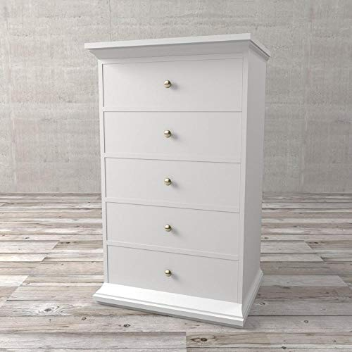 Froschkönig24 Paris Kommode Sideboard Anrichte Weiß