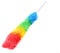 TOSSPER Longue Plumeau Nettoyage Coloré Antistatique Brosse De Nettoyage Fourrure Maison avec Manche Télescopique pour Home Office Voiture