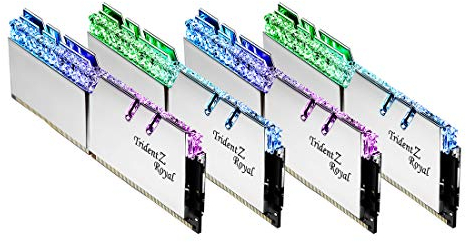G.Skill F4-3600C14Q2-128GTRSA Trident Z Royal DDR4-3600MHz 128GB (8x16GB)