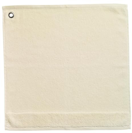 Handtuch mit Öse Curl 50 X 50 elfenbein 50 x 50 cm Winkler