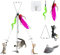 ZWZNBL 1 Set Self-Play Hanging Door Cat Mouse Toys Interactive Cat Toy Automatic Tease Cat Toy Hunting Exercise Kittens Toys for Kittens to Exercise