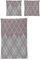 Irisette Edel-Feinbiber Bettwäsche Set Koala 8409 Mauve 140 x 200 cm + 1 x Kissenbezug 90 x 70 cm