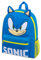 SONIC THE HEDGEHOG Rucksack Kinder, Schulrucksack Jungen Mädchen Backpack Unisex Kinderrucksack Schulrucksack Schultasche Offiziell Fanartikel (Blau/Gelb)