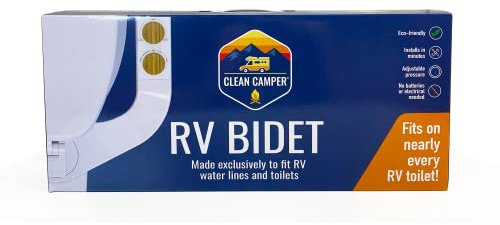 Clean Camper, Bianco, RV Bidet
