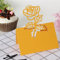 Funjxhey 50Stück Tischkarten Platzkarten Namenskarten Geburtstag Hochzeitskarten Namensschild Sitzkarte Herz Party Feste Geburtstag Taufe (Gold)