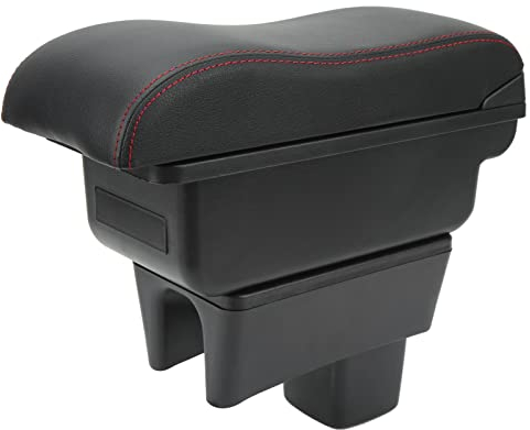Asixxsix Armlehnenbox, Autokonsolen-Aufbewahrungsbox, Ellenbogenauflage, Armlehnenverlängerung mit Magnetschalter Zur Linderung von Armermüdung, Ersatz für Suzuki Swift 2005-2021