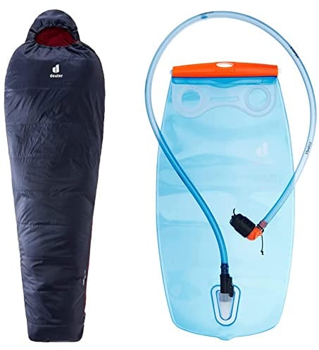 deuter Dreamlite Kunstfaser Schlafsack & Streamer 3.0 Trinksystem