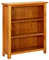 Hommdiy Eiche Massiv Bücherregal Standregal Aktenregal Holzregal Regal 3 Fächer 70x22,5x82 cm Massivholz