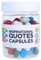 Inspirational Quotes Capsules Gifts for Women Positive Affirmation Messages Gift for Her (Positive Mixed Colors, 50 Count)