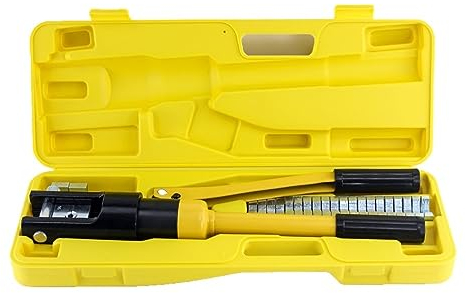 VCHICS Pinza a crimpare idraulica Strumenti manuali for crimpare Tubi Idraulici for connettori CU/al pressa 10-300mm2 Strumento Idraulico
