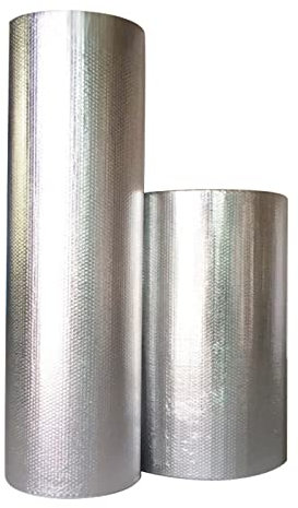 Isolierfolie Dämmfolie Isolierfolie Heizkörperreflektorplatten Selbstklebende Isolierfolie, Wärmereflektierende wasserdichte Dampfsperre Aluminiumfolie, Isolierfolienrollen für Wände, Dächer, Böden,