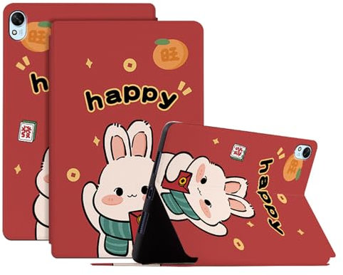 Genérico DayQiQiPu Funda para Huawei MatePad 11,5 S (11,5 Pulgadas, Modelo: TGR-W09) alegres Patrón PU cuer, Carcasa Tableta Flip de Soporte ultradelgada con Auto Reposo/Activación,01