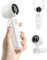 Diveblues iTurbo - Ventilador turbo portátil de alta velocidad, pantalla LED, batería recargable de 2000 mAh, 5 velocidades de viento, hasta 6 horas de tiempo de funcionamiento, mini ventilador para