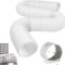 1.5M Tubo Aire Acondicionado Portátil Con Adaptador,Adaptador de Tubo para Aire Acondicionado 150mm,Fácil de Instalar,Para Aire Acondicionado,Deshumidificador,Secadora