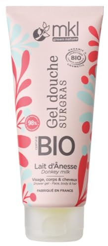 MKL Green Nature Gel Douche Surgras Lait d'Ânesse Bio 200 ml
