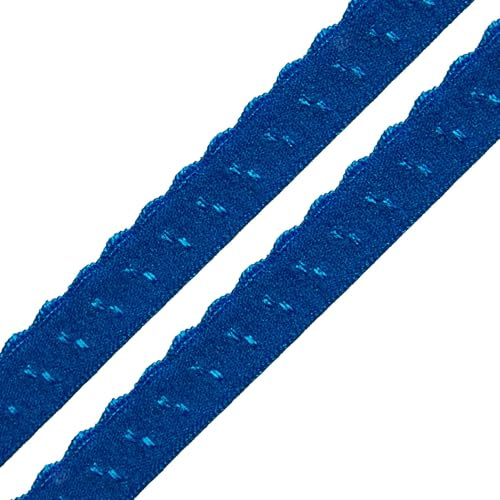 Wäschegummi 10% Elasthan Faltgummi Ziergummi 10mm Dessous-Gummi Falzgummi Bogenkante ab 1m elastisches Einfassband