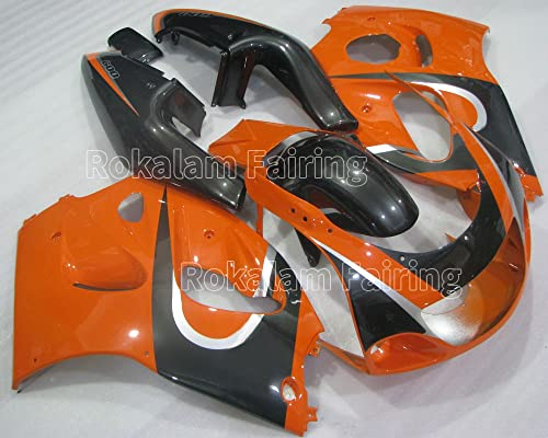 GSXR600 Verkleidung GSXR 600 GSXR750 1996 1997 1998 1999 GSX-R600 Orange Schwarz 96-00 Motorrad Verkleidungsset