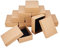 nbeads 12 Stück Karton Schmuckschatulle, Rechteck Kraftpapier schachtel Schmuck Geschenkboxen Geschenkboxen mit Deckel für Ring Halskette Schmuck Display, 9x7x3cm