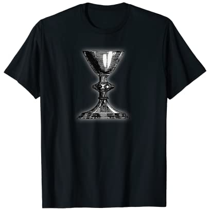 Verre chrétien Saint Grail Calice - Coupe du templier du Christ T-Shirt