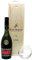 Personalised Rémy Martin VSOP Cognac Champagne Gift Set with Branded Glass – 35cl – Luxury Alcohol Gift for Him or Her – Birthday, Christmas, Father’s Day & Mother’s Day Present