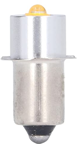 LED Taschenlampe, Super Focus Brighter, Weiße LED Ersatzlampe, P13.5S 4,5 V 3 W Notlicht für Die Meisten Taschenlampen